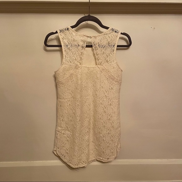 Monetary - Cream Lace Dress - Picture 2 of 4